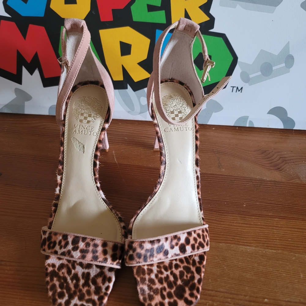 Vince Camuto Leopard Print Women's Heels